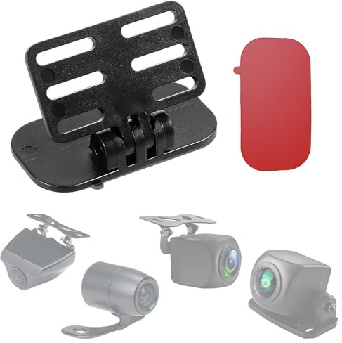 Giantree 1PCS Rear Camera Holder, Universal Dash Cam Rear View Camera Mount with A Screwdriver Tool, Adjustable Back Windshield Backup Mirror Holder Adhesive Car Dashcam Reverse Recorder Car Cam Mount