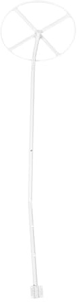 GARVALON Supporto per Zanzariera Lettino Asta Baldacchino Culla in Staffa Fissa Facile da Installare per Rete Mosquito Net Compatibile con Letti in Legno Accessorio