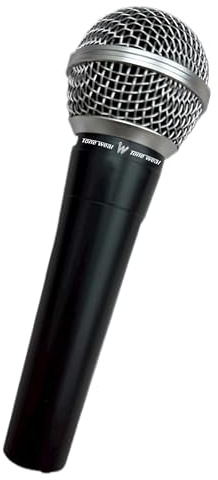 Tone ｗeal AMD52 Professional Dynamic Cardioid Microphone for Live Vocals & Recording – Durable Metal Body, Low Plosive & Breath Noise
