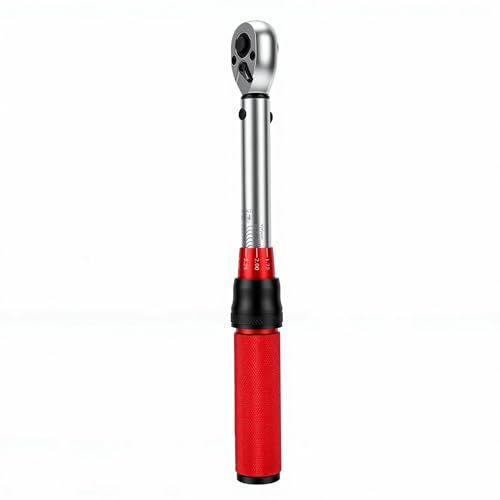 OPPWONG Set di Chiavi Dinamometriche Professionali per Auto, Moto, Barca, Bici, Bici, per Manutenzione Automobilistica, con Angolo di Oscillazione di (Kit di riparazione da 1/4 (5-25N).)
