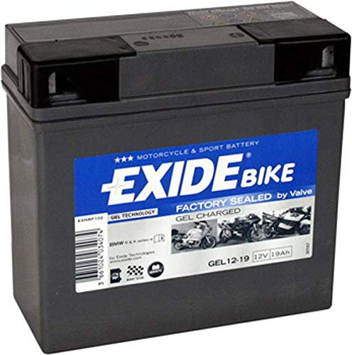 Exide gel12 – 19 MOTO batteria – 19 Ah, 12 Volt