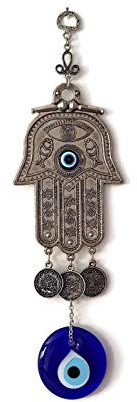 Mystic Jewels - Diseno casa bendicion Hamsa de la Mano de Fatima para energia Suerte y exito