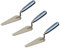 DEWEPRO® Lot de 3 louches à langue pour chat - Avec lame en acier inoxydable et manche en bois - Qualité artisanale professionnelle - 160 x 55 x 20 mm