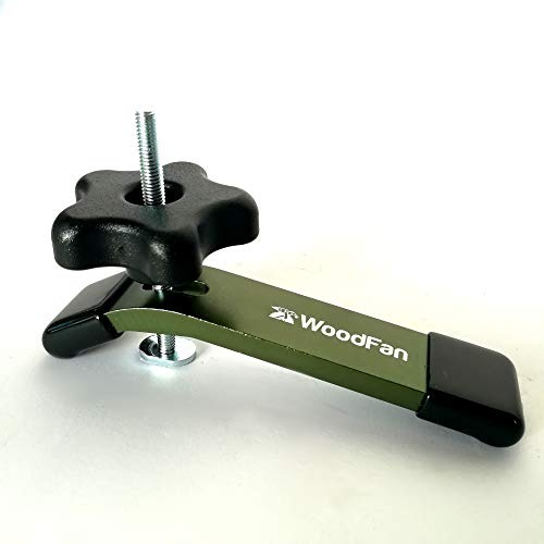 T-Track Clamp, Niederhalter, Spannelement, M6, 75 mm, für T-Track Profile, Standard und Slim, Bolzen, Schraube, Woodfan