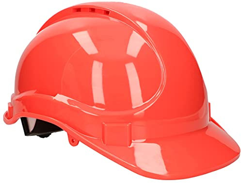 KOTARBAU® Casque de Chantier Réglable Blanc avec Jugulaire - Casque de Sécurité et Protection pour le Travail