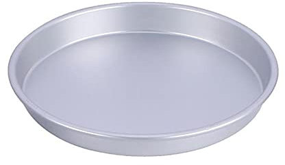 ACiyD Piatto per Pizza Piatto da Pasticceria Tondo Vassoio per Pizza Vassoio in Acciaio al Carbonio Stampo Antiaderente Strumento per la Cottura Teglia per stampi da Forno (Colore : M) (M)