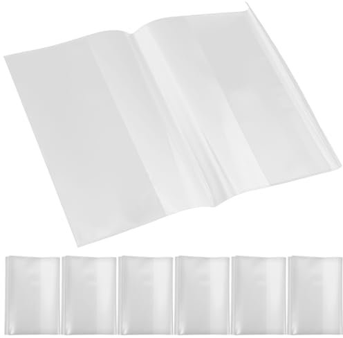 EXCEART 10 Durchsichtige Buchhüllen Aus Buchumschläge Buchumschlagschutz Buchhüllen Für Taschenbücher Schutzhülle