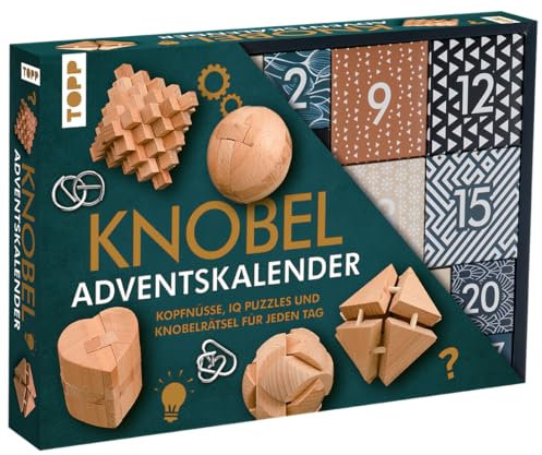 TOPP Knobelspiel-Adventskalender. Mit 24 Puzzles durch den Advent