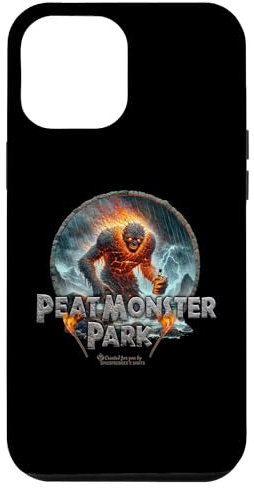 Whisky Design Peat Monster Park Monster with Bottle Whisky Case for iPhone 15 Plus