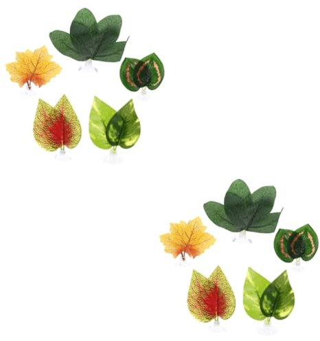 HANABASS 10 Pcs Escalade Boîte pour Animaux De Compagnie Plante Verte Plantes Suspendues Plante De Terrarium Plante Terrarium Décor Plantes D'Aquarium Terrarium Paysage Décor Terrarium