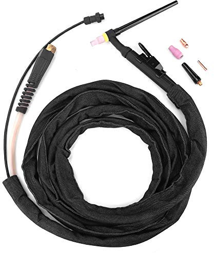 Soudeur TIG, WP 9F Pistolet de Soudage à L'arc à L'argon TIG Kit de Torche TIG Torche TIG Arccaptain 4 Mètres Torche de Pistolet de Soudage MIG Torche TIG Refroidie par Air pour