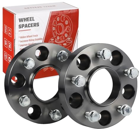 ISINEVER Spurverbreiterung 5x120 50mm 2x25mm Ø72,5 Kompatibel mit BMW 1er E81 X1 E84 3er E46 E90 E91 5er E61 mit Radschrauben M12x1,5x25mm Spurplatten Distanzscheiben Set