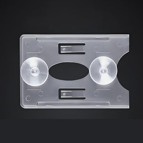 Gammaeon Transparent Slot Kartenhalter Autokarte Organizer Langlebiger Ausweishalter Für Windschutzscheiben Glas kartenhalter Für Autozubehör