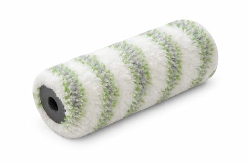 Sterkel Exquisit Farbwalze 18cm / 25cm – Profi Malerrolle für Wand- & Fassadenfarben – 18mm Florhöhe, Polyamid – Hohe Farbaufnahme, Spritzarm & Langlebig