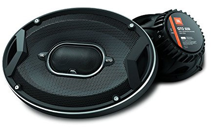 JBL GTO 938 3-Wege Coax Car-Hifi Lautsprecher (6 x 22,9 cm (9 Zoll), 300 Watt, 94 dB, Paar) schwarz