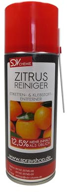 SDV Chemie Citrusreiniger 1x 450ml Klebstoffreste Teer Nikotin Entferner Universalreiniger