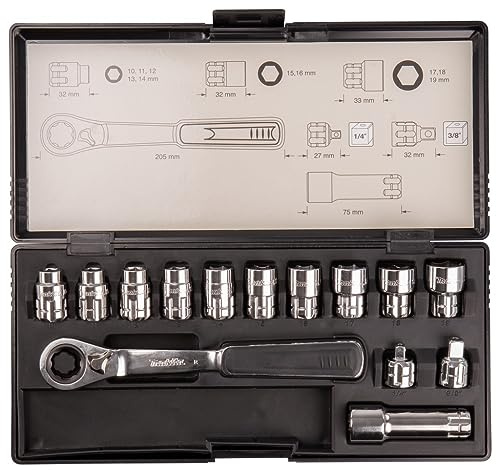 Makita B-65595 Durchgangs-Steckschl. 14tlg