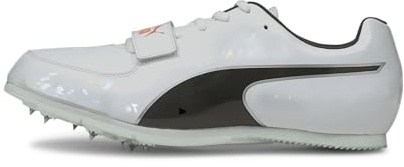 Puma 193453 Unisex Leichtathletik-Schuh, Puma White-Puma Black-Lava Blast, 26.5 EU