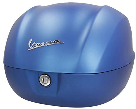 Topcase Original Piaggio 32 Litres for Vespa Sprint, Primavera 50 125 CCM 2019 Onwards (Matte Blue 297/A)