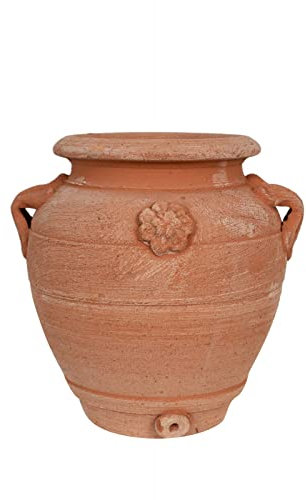 Biscottini Orcio L16xPR16xH20- Vasi per piante da esterno in terracotta - Vaso alto da esterno - Vasi terracotta - Fioriere da esterno