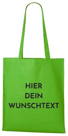 Pet-Jos Personalisierte Baumwolltasche mit Stickerei bestickter Stoff Jutetasche mit beliebigem Text oder Namen, bestickt individuelle Tragetasche Strandtasche