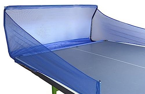 RENLXFI Tischtennis-Ballfangnetz, Übungsnetz zum Auffangen von Bällen am Tischtennistisch, Trainingsgerät für Multiballübungen oder Aufschlagtraining