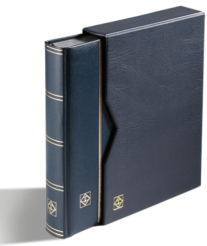 Classeur Premium, format A4, 32 pages noires, couverture en cuir matelassé avec cassette, vert