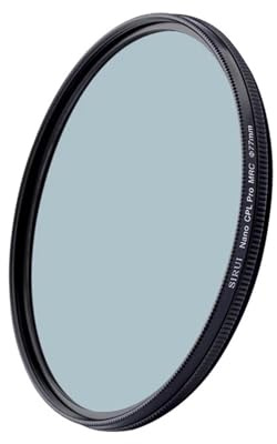 LIUHUANL CPL polariserande kamerafilter för SLR – 58 mm, 62 mm, 67 mm, 77 mm, 82 mm – för landskapsfotografering (58 mm)