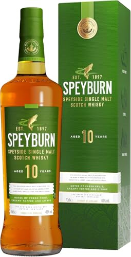 SPEYBURN 10 YEARS I Speyside Single Malt Scotch Whisky I Award Winner I 700 ml I 40 % Vol.