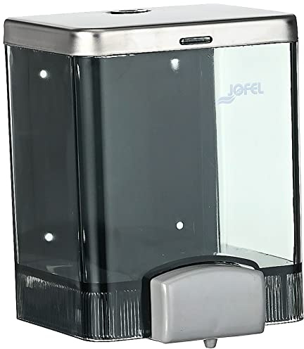 Jofel AC21150 Vision dispenser di sapone ricaricabile, fumé, 1.4 l