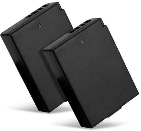 CELLONIC 2X Batería Compatible con Canon EOS 2000D, 1100D, 1200D | 2x, (1020mAh-7.4V-Ion de litio), Cámara Batería, para Canon EOS 1300D, LP-E10, Kiss X50, 4000D, Rebel T6, Kiss X80, Rebel T3
