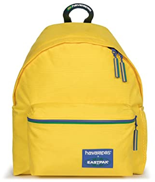 Mochila Casual Eastpak x Havaianas Padded Pak'r Talla única Amarillo