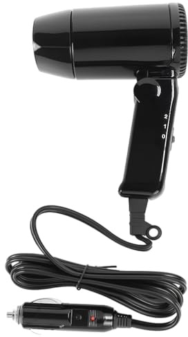 Riloer Auto föhn haartrockner mit Zigarettenanzünder-Ladegerät 12V Universal
