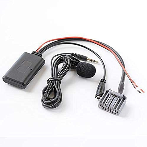 Kit de micrófono Cambiador de CD estéreo para Coche, Adaptador de Manos Libres para Llamadas telefónicas, Cable Auxiliar Bluetooth para Honda Civic CRV