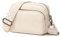 HIMS Crossbody Bag Damen Breiter Gurt, Bauchtasche Damen Leder Geldbörse, kleine Umhängetaschen für Damen, Handtaschen mit abnehmbarem Schultergurt