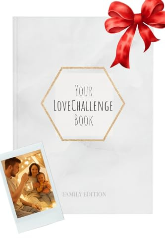 YourLoveChallenge® Familien Edition - Challenge Buch mit über 100 Abenteuer für Familien, perfektes Geschenk zu Weihnachten, Zeit mit der Familie verbringen, persönliches Erinnerungsbuch für Familien