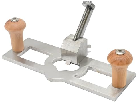 Saihisday Handheld Router Plane, Woodcraft Trimming Knife, Adjustable Depth Stop Planer, Woodworking Hand Tool, for Wood Chamfering Slotting