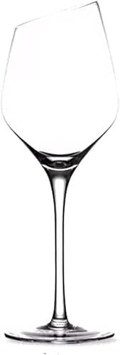 MEACEYR Beer Glass Creative Wine Glasses Clear Glass Cocktail Glasses Slanted Mouth Wine Tumbler for Red Wine Tankards
