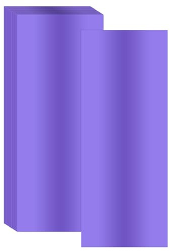PATIKIL Heißprägefolie, 100 Packungen, hellviolette Toner, reaktive PET-Folie von Laserdrucker, Metallic-Papier für Scrapbooking, Basteln, Kartenherstellung, DIY-Albumdekoration, 30,5 x 11,9 cm