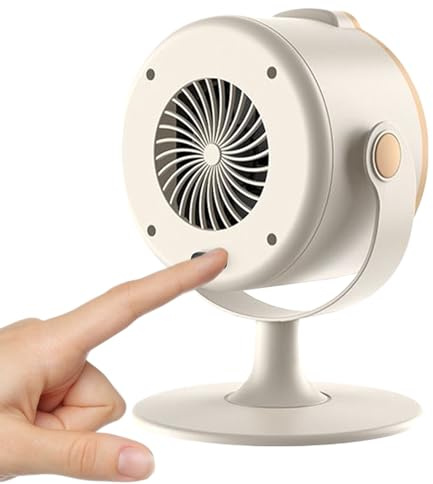 Nudorpn Radiador De Escritorio | Calefacción De Escritorio Portátil | Calentamiento Rápido Con Protección Sobrecalentamiento Para Escuela Dormitorio Sala De Escuela Dormitorio Mesa Invierno Dormitorio