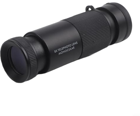 Telescopio monocular con clip para smartphone para uso en exteriores, con óptica de gran angular y lentes recubiertas multicapa para mejorar y detallar