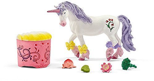SCHLEICH 42173 - Pflege-/Futterset Einhorn und Pegasus