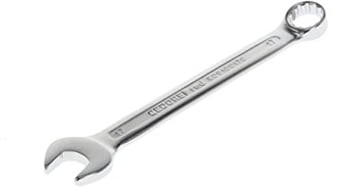 GEDORE red Ring-Maulschlüssel, SW 17 mm, Matt-satinierte Oberfläche, Chrom-Vanadium-Stahl, Silber