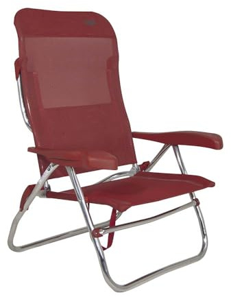 Crespo Silla-cama Playa 6 pos.Dural.(Multifibra) Rot
