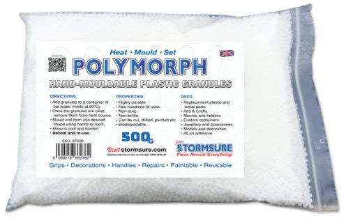 FormX Handformbarer Kunststoff 500g - Einfach zu Verwenden, Unendlich Wiederverwendbar - Ideal für Basteln und DIY