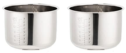 ailill Olla de 6 litros con una presión de 6 litros, olla interior de una presión para forro de olla interior de acero inoxidable, una presión mínima