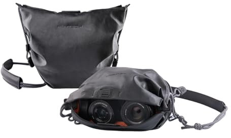 PGYTECH OneGo Cloud Camera Bag Small, Soft Camera Case Pouch Handbag Compatible with Mirrorless Cameras/Nikon/Canon/Sony/Fuji/GoPro Action Cameras