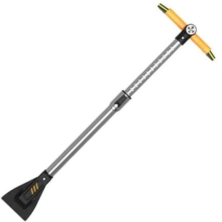 MODADA Raschietto per Neve Spazzaneve Regolabile per Rimozione Neve, Strumento Antighiaccio per Spazzaneve, Spazzola per Rimozione Neve per Auto SUV RV Pala da Neve (Color : B)