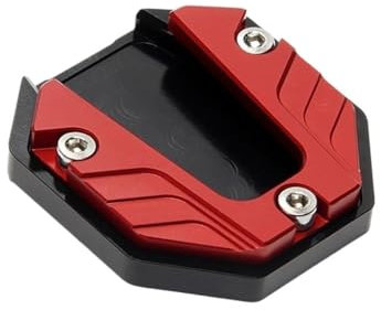 Seitenständer Pad Universal Motorrad Roller Fahrrad Ständer Extender Fuß Seite Stehen Metall Verlängerung Pad Unterstützung Platte Anti-Skid Vergrößerte Basis
