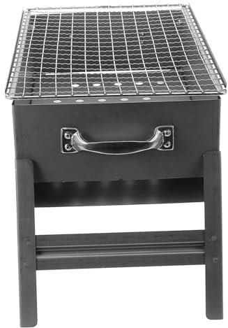 ROMISBABA Kleiner Holzkohlegrill Tragbarer Klappgrill Für Camping Lagerfeuergrill Campinggrill Outdoor Mini-grillkorb